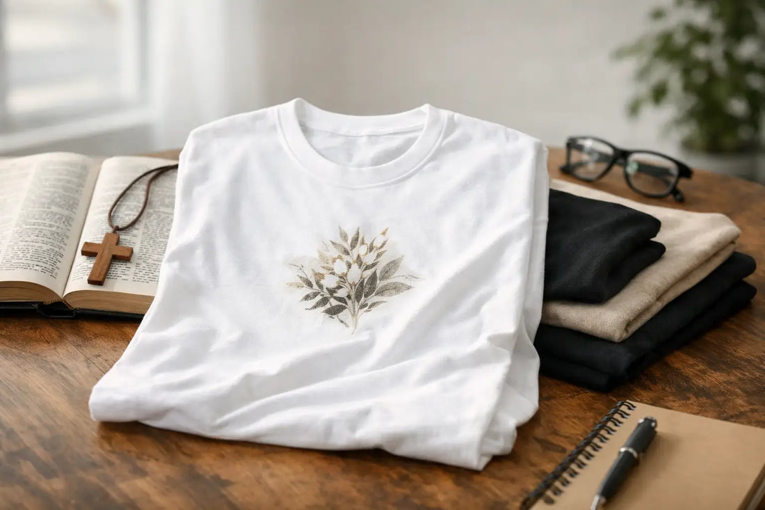 Welcher Bibelvers passt auf ein T-Shirt?