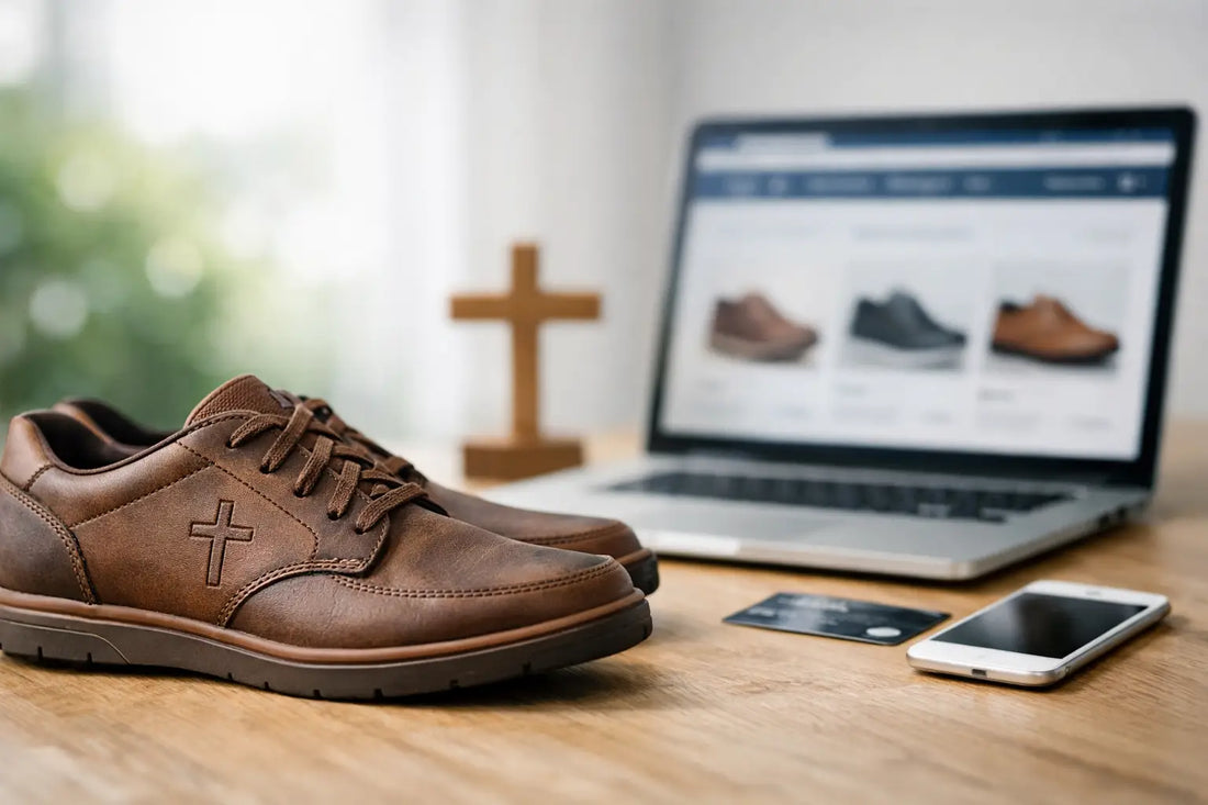 Christliche Schuhe kaufen mit Klarheit