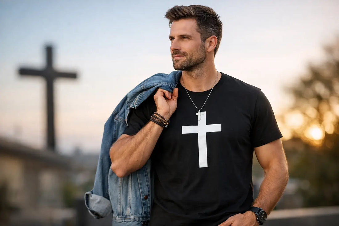 Christliche Mode Herren mit klarer Botschaft