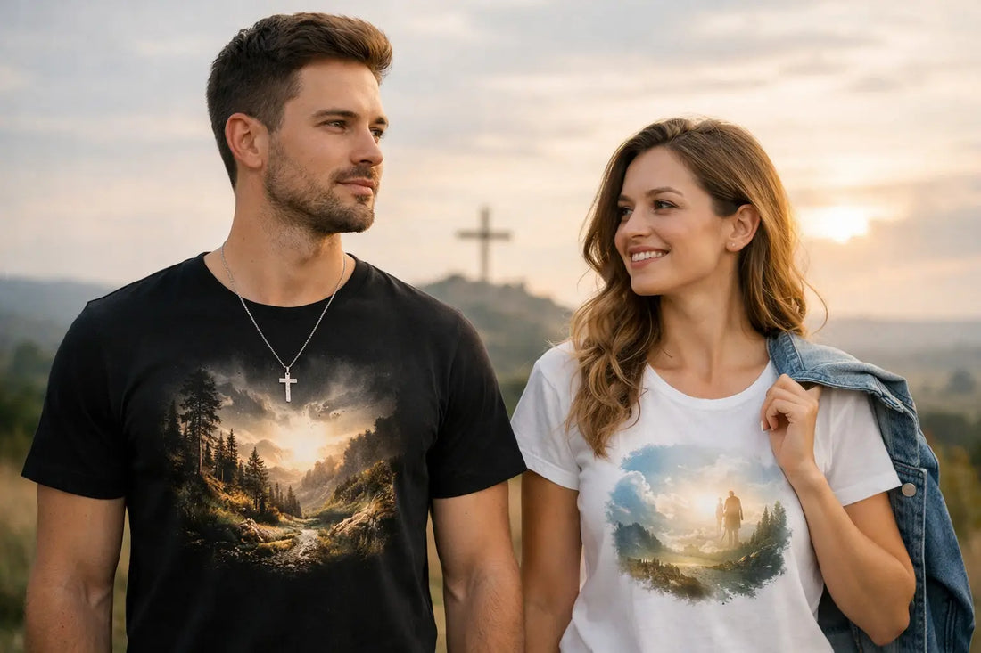 Bibelvers T Shirt - Glaube sichtbar tragen