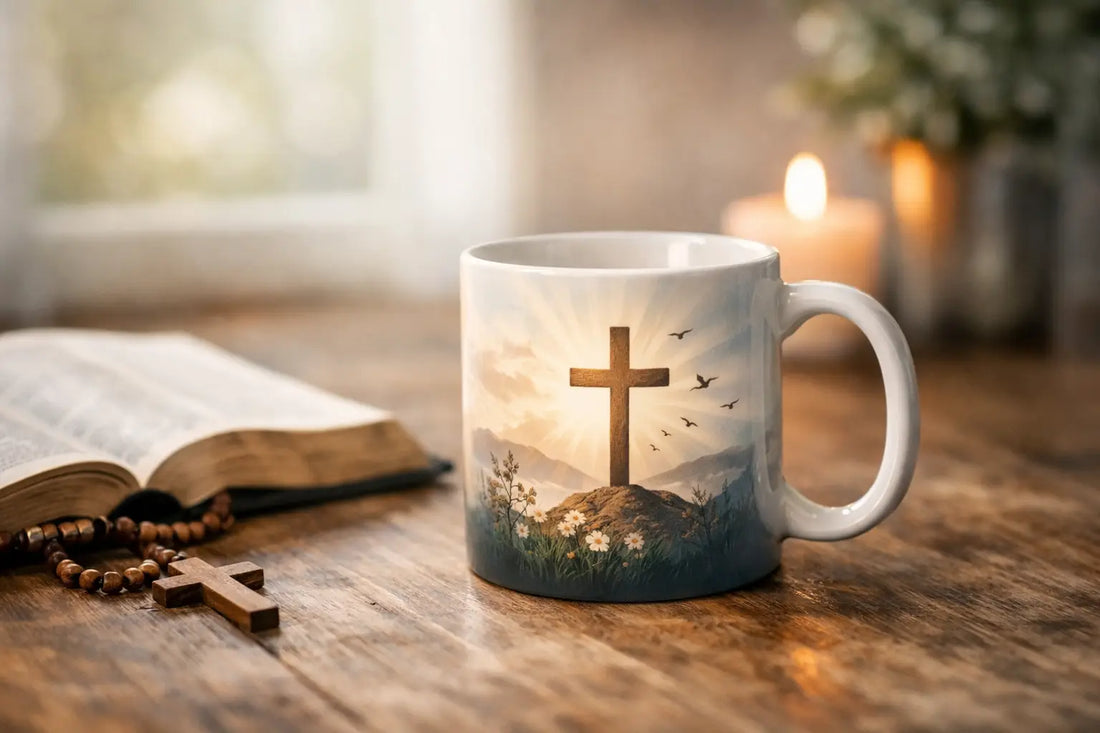 Christliche Tasse mit Spruch richtig wählen